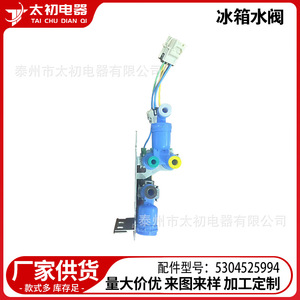 Vanne d'eau pour réfrigérateur, électrovanne 5304525994, en plastique, installation facile, pour pièces de réfrigérateur - Product Image 1