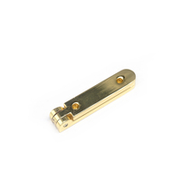 Charnières latérales en laiton personnalisées en forme de L pour boîtes à bijoux, charnières pour équipements industriels, boîtes cadeaux en bois, pour le perçage