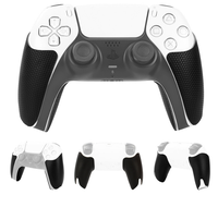 Poignée antidérapante absorbant la transpiration pour manette PS5, coussinets en caoutchouc souple professionnels pour manette PS5
