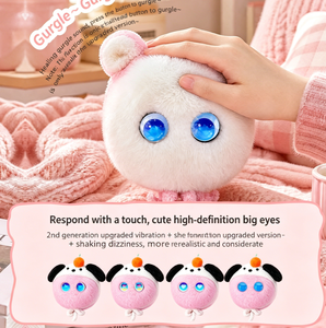 Jouet en peluche robot intelligent AI, animal en peluche parlant <span class=keywords><strong>pour</strong></span> enfants, cadeau d'anniversaire <span class=keywords><strong>pour</strong></span> enfants, garçons, filles et tout-petits - Product Image 2