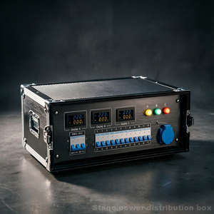 Heavy Duty 12-Way 16A Stage Power Distributor for Concerts & LED Screen Systems Stage power distribution box - Product Image 4