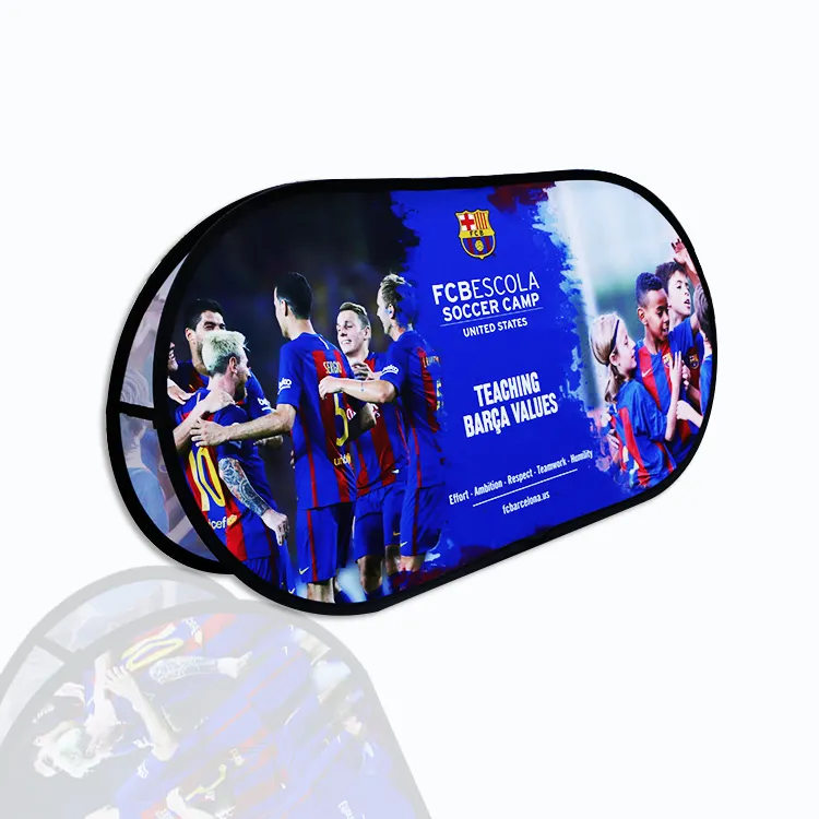 Рекламный всплывающий баннер Наружная рамка для спортивного мероприятия горизонтальная круглая квадратная вертикальная