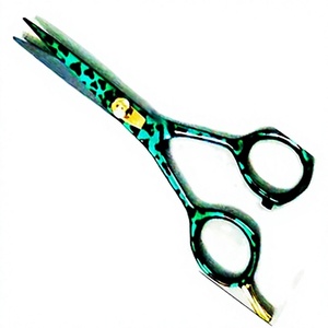 ASAP BEAUTY PAKISTAN Ensemble de ciseaux de barbier professionnels personnalisés en acier au carbone, droits, tranchants, durables, outils de salon de coiffure - Product Image 1
