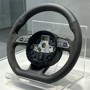 Vente directe d'usine pour volant de voiture en cuir <span class=keywords><strong>Audi</strong></span> R8 TT Mk2 Mk3 B8 B9 RS <span class=keywords><strong>TTS</strong></span> TTRs RS3 RS6 RS4 RS5 RS7 A3 D3 A4 A5 - Product Image 3
