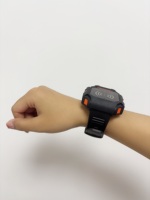 Lecteur d'étiquettes RFID UHF portable pour montre connectée, application Android, Type-C, Bluetooth, pour la logistique, 860-960 MHz, pour entrepôt