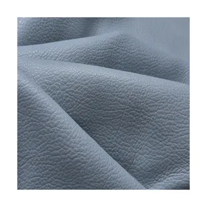 High Quality Hot Sale Litchi Grain Brushed Sueded Backing Sofa Cover Embossed Semi Pu Synthetic Leather 1.6mm GT819HB