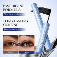 SADOER Mascara en gros, best-seller, imperméable, allongeant, recourbant, mascara noir 4D pour cils