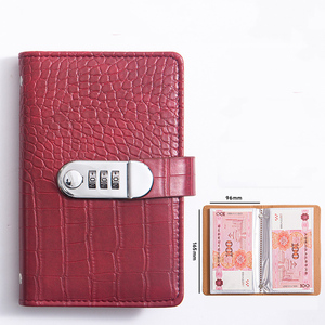 Planificador de Ahorro de Dinero con Tapa Dura A6, 50 Hojas de PP, Álbum de Cuero Sintético con Diseño de Cierre - Product Image 5