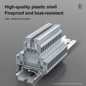 YHKJ UKK3/<span class=keywords><strong>5</strong></span> Bloque <span class=keywords><strong>de</strong></span> terminales <span class=keywords><strong>de</strong></span> riel <span class=keywords><strong>de</strong></span> doble capa MBKKB2.<span class=keywords><strong>5</strong></span> 3N Combinado UK Universal Terminal Strip 2,<span class=keywords><strong>5</strong></span>-4mm - Product Image 5