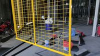 Vente directe d'usine, clôture temporaire de haute qualité du Canada pour les chantiers de construction, clôture pour événements publics