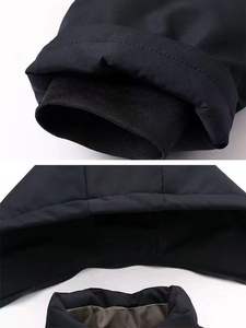 Manteau d'hiver décontracté doublé polaire pour hommes en gros d'usine veste en coton épaissi sur le devant pour papa grand-père vêtements d'hiver chauds - Product Image 4