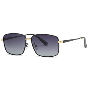 SPOEN Lunettes de soleil polarisées rectangulaires pour hommes UV400 Lunettes de soleil de conduite à monture complète - Product Image 3