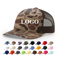 Gorra Trucker de Malla Transpirable e Impermeable Personalizada, Gorras de Béisbol Promocionales con Logotipo, Ajustables, Unisex
