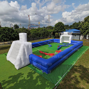 Nuevo salto 36 pies inflable jabonoso campo de fútbol juego de disparos deportes partido pelota competición - Product Image 6