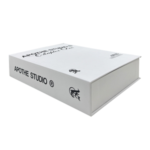 Custom Luxury Skincare Christmas Gift Packaging <b>Boxes</b> <b>Book</b> Shape Magnetic Closure Embossed Matt Laminated Custom Paper Box - Product Image 2