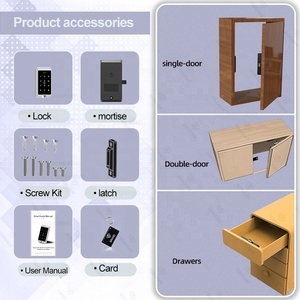 Nhà Máy Kỹ Thuật Số Thẻ Thông Minh Điện Thông Minh Khóa Tủ Tủ Sinh Viên <span class=keywords><strong>Locker</strong></span> Lưu Trữ Nhân Viên Tủ Quần Áo - Product Image 6