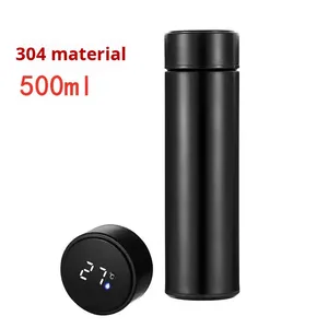 Tazza Termica Intelligente Digitale in Acciaio Inox a Doppio Strato 304 con Misurazione della Temperatura, Isolamento Termico 6-12 Ore, Touch - Product Image 6