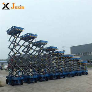 Gunting listrik hidrolik portabel, Platform pengangkat dapat dipindah banyak digunakan di lift normal dan bengkel produksi - Product Image 3