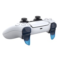 Clear Blue Blade 2 Paires d'extenseurs de gâchettes et de boutons d'épaule pour manette PS5, pour l'amélioration de la performance de jeu