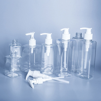 Bouteille de Gel douche vide de luxe personnalisée 150ml 200ml 250ml 4oz 6oz bébé bouteille en plastique avec pompe à Lotion