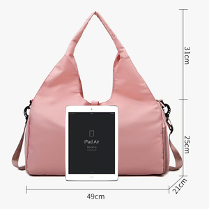 <span class=keywords><strong>Borsa</strong></span> da Yoga di Grande Capienza da <span class=keywords><strong>Donna</strong></span> per Sport e Fitness, <span class=keywords><strong>Borsa</strong></span> da Viaggio Impermeabile e Durevole alla Moda con Separazione tra Asciutto e Bagnato - Product Image 2