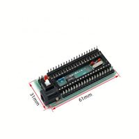 51 Papan Pengembangan Mikrokomputer Chip Tunggal STC SCM Dukungan Sistem Minimum STC89C52 STC12C5A60S2 STC11 10 Series