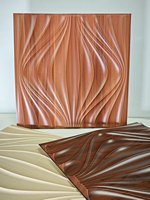 Panneaux muraux 3D en PVC UDK 50cm*50cm, décoration intérieure, panneau mural artistique pour la décoration murale intérieure