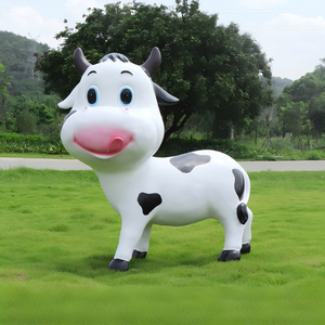 Scultura di Cavolo in FRP Impermeabile e Resistente alla Corrosione, Statua di Verdura a Grandezza Naturale per Centri Commerciali, Parchi e Paesaggi Pubblici - Product Image 4