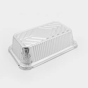 Barquettes en <span class=keywords><strong>aluminium</strong></span> personnalisées pour réchaud, taille standard, compatibles <span class=keywords><strong>micro</strong></span>-ondes, jetables, de qualité alimentaire, avec grille métallique, pour buffet - Product Image 4