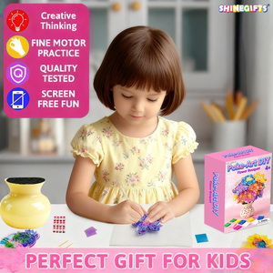 Bó Hoa 8 Hoa 2 Bướm Nghệ Thuật Và Hàng Thủ Công Cô Gái lứa tuổi 4-12 Tự Làm Hoạt Động Sáng Tạo Món Quà Poke-Trong Nghệ Thuật - Product Image 6