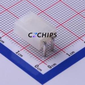 C4255WR-F-02P Wire-to-Board Pin Header Bent Lead Through Hole,P=4.2mm Connector 1x2P 4.2mm Right Angle Insert 2P - Product Image 2