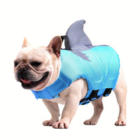 Gilet de sauvetage pour chien réglable et réfléchissant en Ripstop pour la piscine, la plage et la navigation – Maillot de bain flottant pour animaux de compagnie – Été