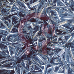 Morsetti per Cavi in Acciaio Inox 304 316 HLM M2-M50 Din741, Clip per Funi Metalliche Galvanizzate - Product Image 3