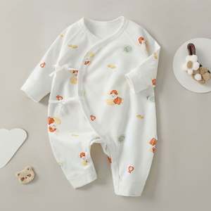 Mameluco para Bebé Recién Nacido, Mono de Manga Larga con Botones, Ropa para Bebés de 0 a 12 Meses - Product Image 4