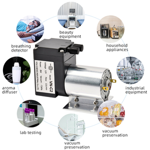 VN-C2ปั๊มสูญญากาศขนาดเล็ก12V 8W 12L/นาที-72kpa สำหรับอุตสาหกรรมลวดทองแดงบริสุทธิ์ - Product Image 6