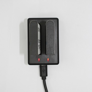 Base de charge USB à 2 emplacements Chargeur double Dock pour batterie Li-ion Casio NP40 Compatible avec les appareils photo EX-Z200 Z700 Z750 <span class=keywords><strong>Z850</strong></span> Z1050 - Product Image 4