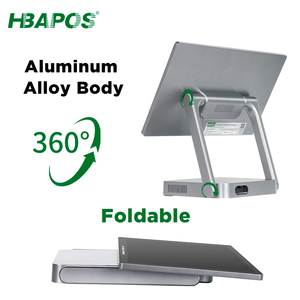 Kiosk tất cả trong một PC J1900/j6412 i3 i5 i7 màn hình cảm ứng máy tính 15.6inch Hợp kim nhôm POS Máy - Product Image 5