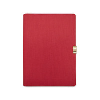 Carnets promotionnels A5 en gros, personnalisés, à pois, en cuir PU, couverture rigide, reliure cousue, planificateur rechargeable, 100 feuilles