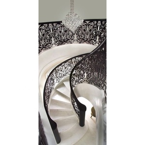 <span class=keywords><strong>Wrought</strong></span> sắt hiện đại xi măng ban công lan can thiết kế - Product Image 1