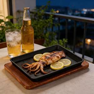 Commercial Street Steak Teppanyaki Battle Axe Square Cast Iron <strong>Grill</strong> <strong>Pan</strong> Striped BBQ Easy to Clean Frying <strong>Pan</strong> Cooware - Product Image 5