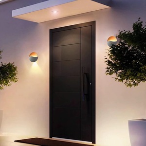 Lámpara de Pared LED Moderna de Diseño Redondo, Color Gris, para Dormitorio Interior, Tipo Concha - Product Image 4