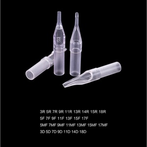 El mejor precio, 50 Uds., boquilla desechable de plástico, puntas de tatuaje transparentes <span class=keywords><strong>RT</strong></span> MF <span class=keywords><strong>para</strong></span> aguja de tatuaje - Product Image 4