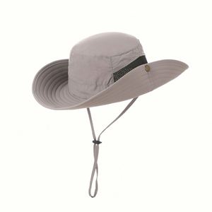 Sombreros de Safari Transpirables de Verano al por Mayor, Sombrero de Pescador, Sombreros Boonie con Protección Solar para Hombre - Product Image 1