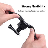 Accessoires de caméra de sport Support de casque Support de menton pour caméra d'action D-JI Support de casque de moto pour casque Go-pros