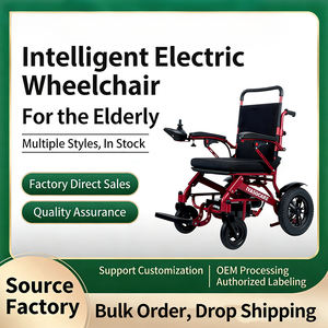 <span class=keywords><strong>Silla</strong></span> de Ruedas Eléctrica Plegable y <span class=keywords><strong>Compacta</strong></span> para Personas Mayores con Asiento Confortable, Motor Dual y Batería de Larga Duración - Product Image 3