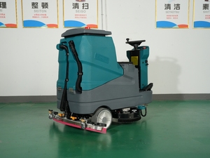 Autolaveuse industrielle robuste à 3 roues pour le nettoyage des sols en usine et atelier, spécialisée dans la pollution par l'huile - Product Image 5