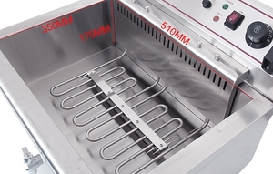 Freidora Eléctrica de Mesa de 30L de Gran Tamaño para <span class=keywords><strong>Pollo</strong></span> Frito, Papas Fritas, Chuleta de Cerdo, Alitas de <span class=keywords><strong>Pollo</strong></span> Crujientes Estilo <span class=keywords><strong>KFC</strong></span> - Product Image 4