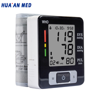 OEM Logo Electronic Digital Sphygmomanometer Bp Wrist Blood Pressure Monitor