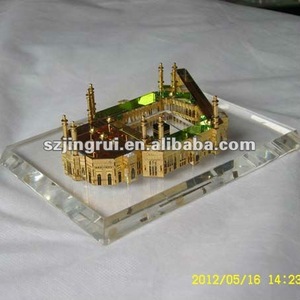 Mô Hình Xây Dựng Kim Loại Hồi Giáo Nổi Tiếng Thế Giới Với <span class=keywords><strong>Crystal</strong></span> Mosque Craft Trang Trí Hồi Giáo Cho Gia Đình - Product Image 5