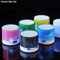 Enceinte portable Crackle A9 Mini avec carte TF, stéréo sans fil et amplification des basses